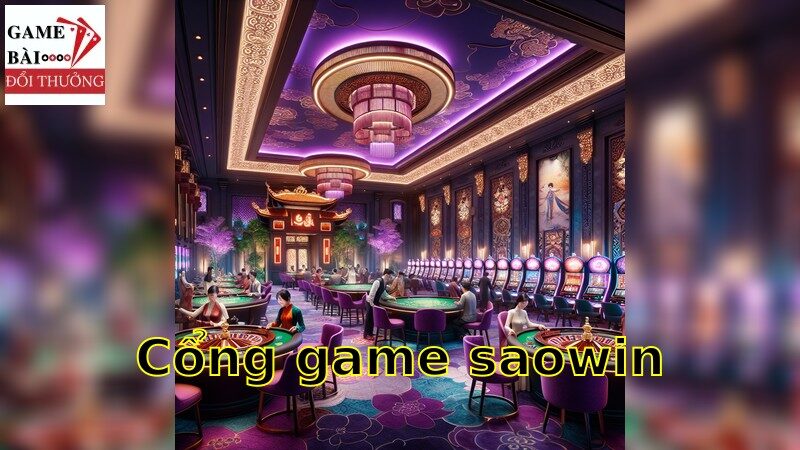 Cổng Game SaoWin: Sự Lựa Chọn Đáng Tin Cậy Trong Năm Nay