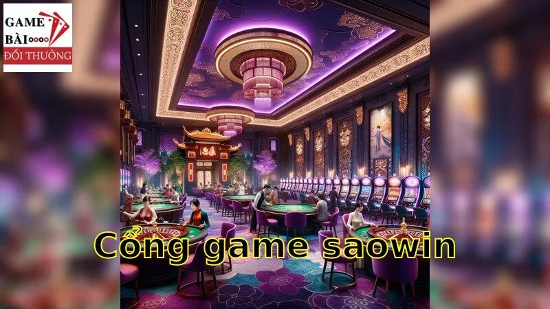 Cổng Game SaoWin: Sự Lựa Chọn Đáng Tin Cậy Trong Năm Nay